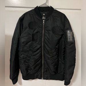 H&M Black Bomber Jacket